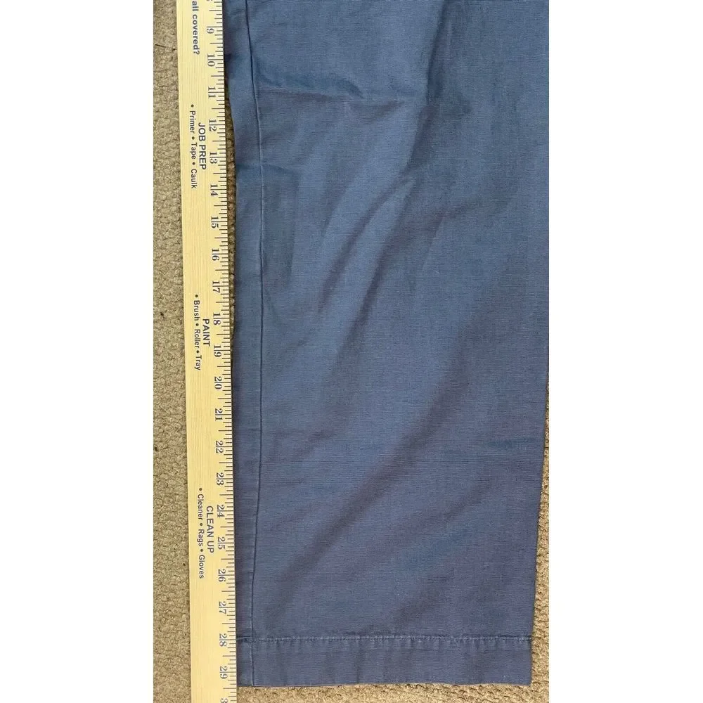 Robert Graham Men's Drawstring Waist Blue Chino Casual‎ Pants Size Large